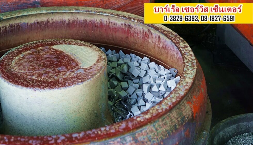 Metal Polishing Service บริการรับขัดชิ้นงานโลหะ 金属部品表面バリ取り